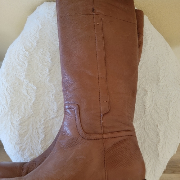 New Nine West Logano Leather Riding Boots - Picture 3 of 6